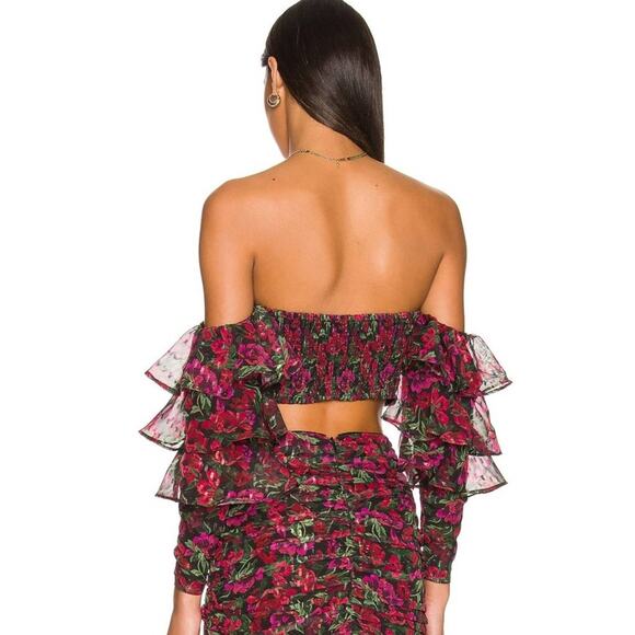 Majorelle Giana Top in Winter Berry NWOT Size Small - Picture 2 of 3